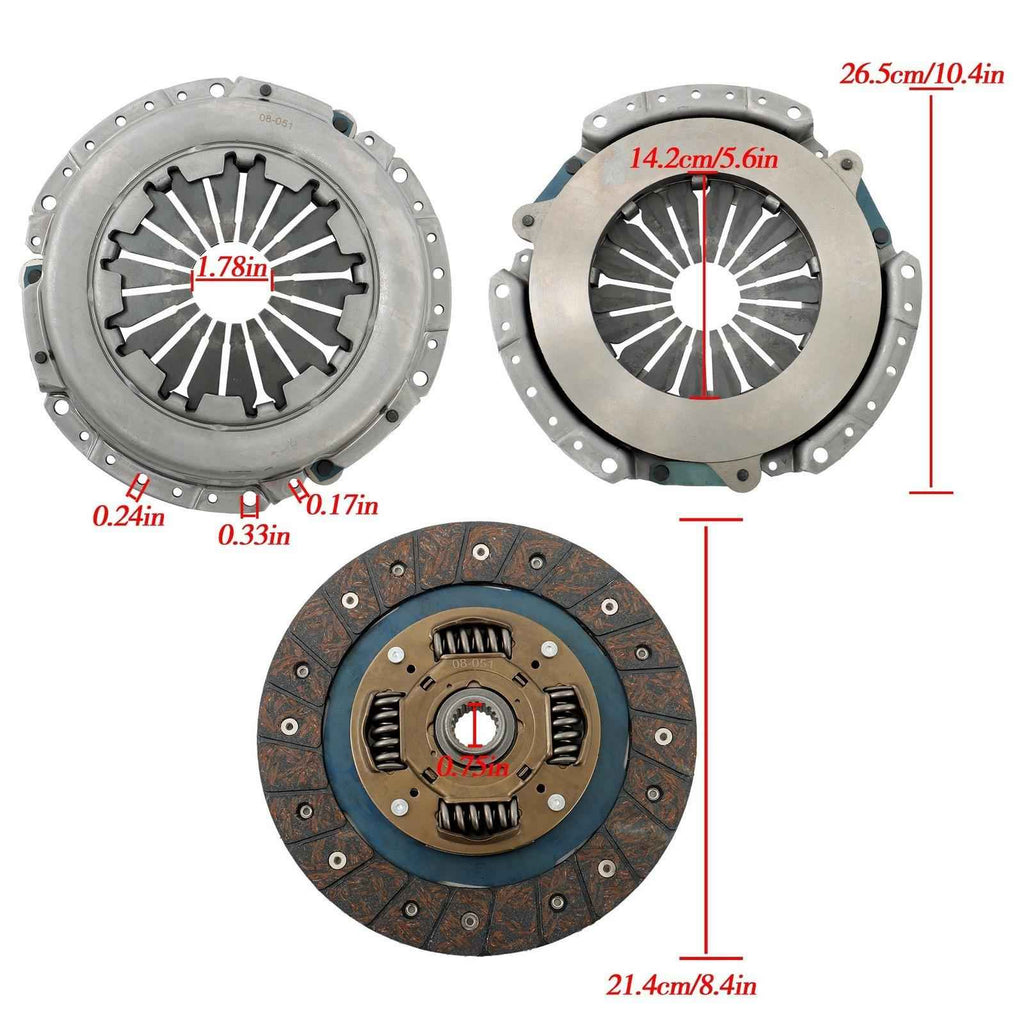 For Honda Civic Coupe / Sedan L4 1.8L 2006-2015 Manual Transmission Clutch Kit