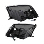 Halogen Headlights Assy For Dodge Ram 1500 2500 3500 2009-2018 Pair LH&RH Clear