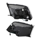 Halogen Headlights Assy For Dodge Ram 1500 2500 3500 2009-2018 Pair LH&RH Clear