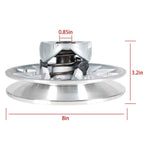 Golf Cart 1018340-03 Driven Clutch 1998-Up Fit For Club Car DS & Precedent FE350