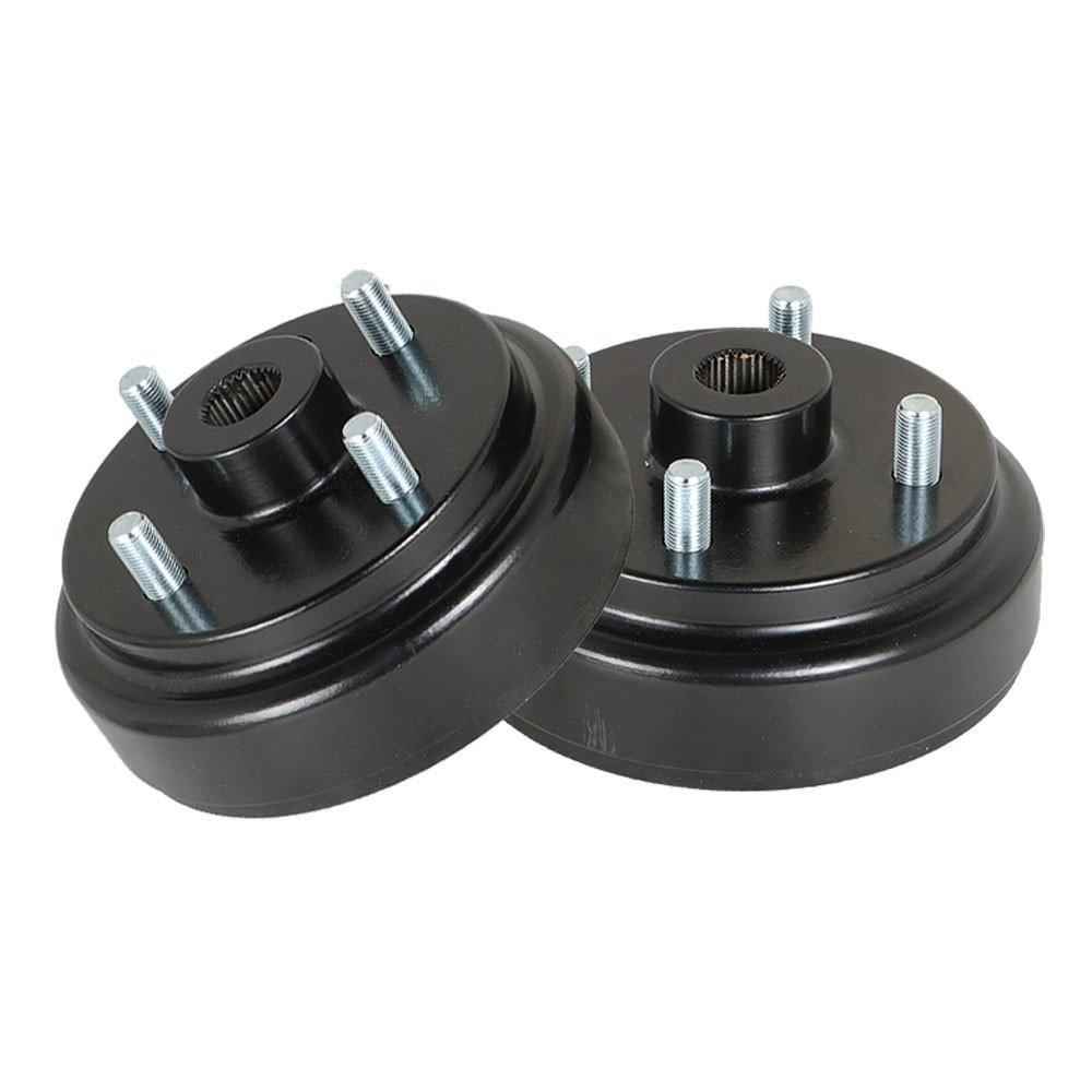 2pcs 30 Teeth Gas 4 Cycle For EZGO 1991+ Rear Wheel Brake Hub Drum RXV Golf Cart
