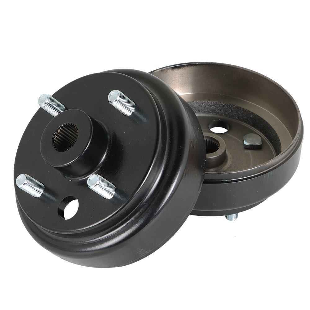2pcs 30 Teeth Gas 4 Cycle For EZGO 1991+ Rear Wheel Brake Hub Drum RXV Golf Cart