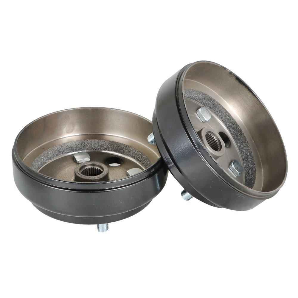 2pcs 30 Teeth Gas 4 Cycle For EZGO 1991+ Rear Wheel Brake Hub Drum RXV Golf Cart