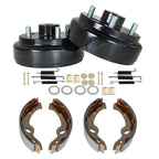 Rear Brake Hub Drums Brake Shoe Spring Kit For EZGO TXT 1996-UP Electric