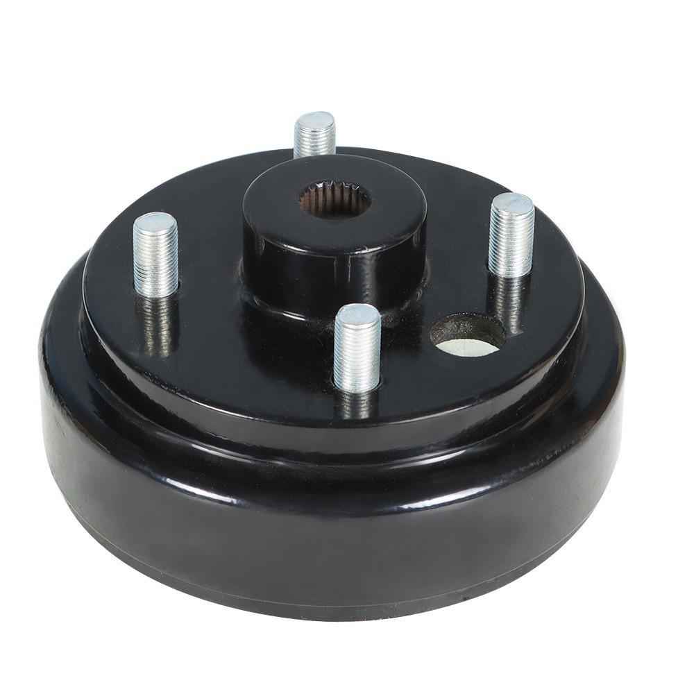 2× Rear Wheel Brake Hub Drum For EZGO Electric Gas 2 Cycle Golf Cart 1982-1993