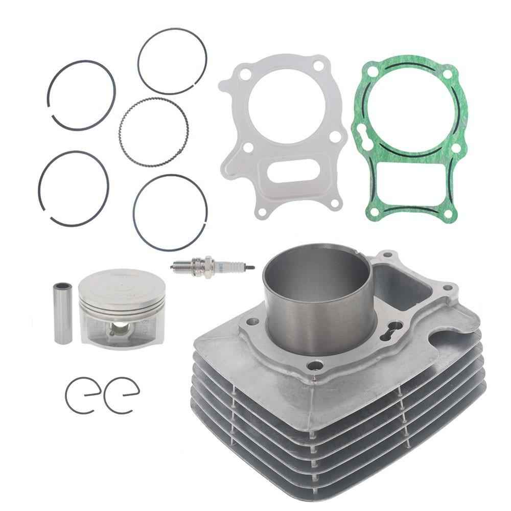 For Honda Recon 250 TRX250 TRX250EX Top End Cylinder Piston Gasket Rebuild Kit