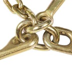 1 Pack G70 V-Chain Bridle W/ 8" Medium J Hooks T- Hook & J-Hook 5/16'' �� 3'