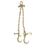 1 Pack G70 V-Chain Bridle W/ 8" Medium J Hooks T- Hook & J-Hook 5/16'' �� 3'