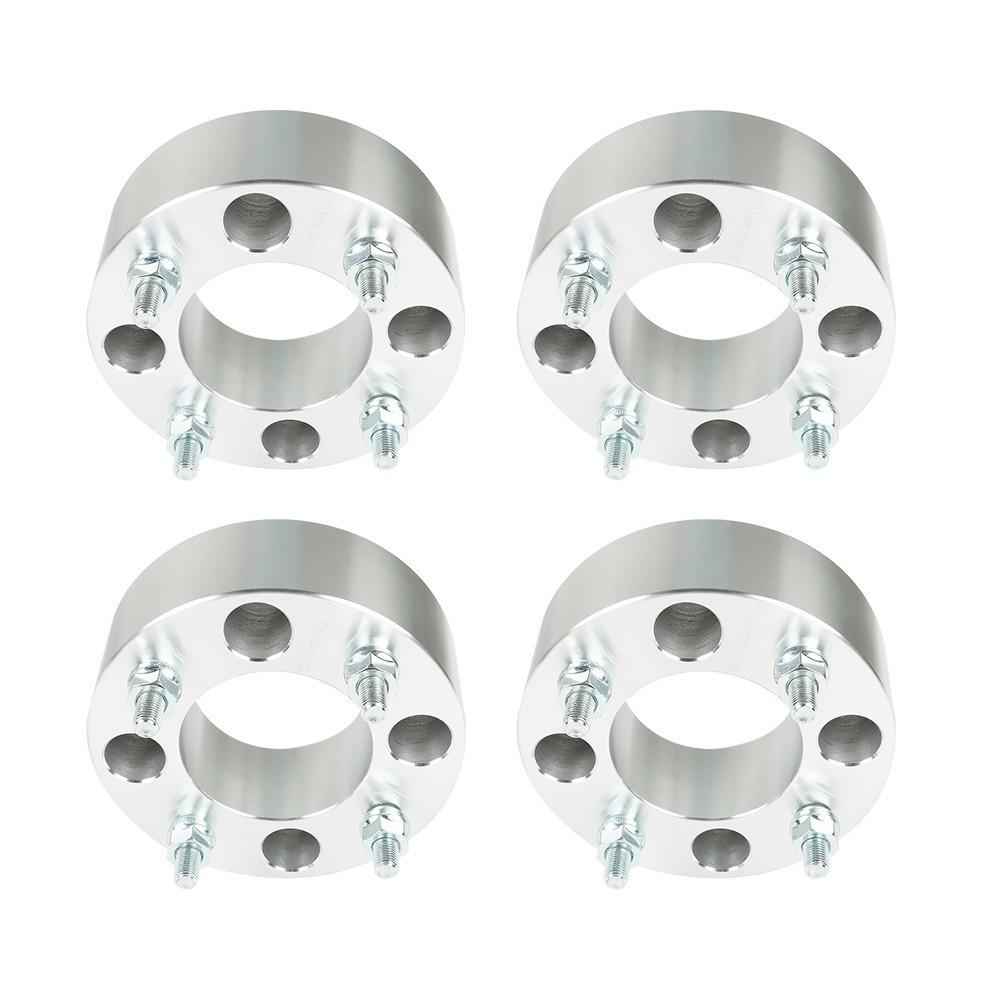4�� 2" Wheel Spacers For Honda Rancher 350 4x110 M10x1.25 Silver 2000-2008 2009