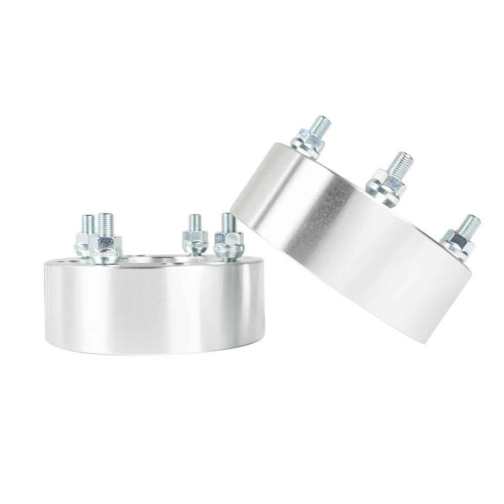 4�� 2" Wheel Spacers For Honda Rancher 350 4x110 M10x1.25 Silver 2000-2008 2009