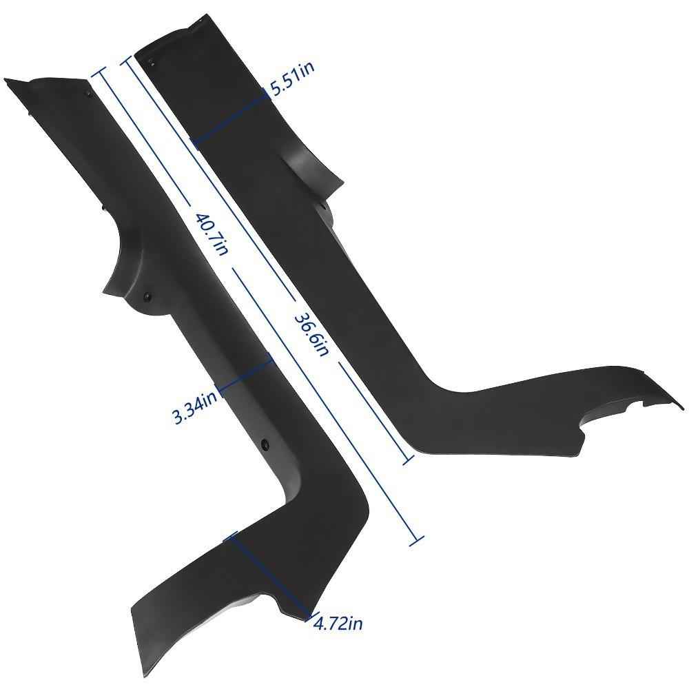 For Club Car Floormat Retainer Side Panel Set Precedent Tempo Onward 2004-2015