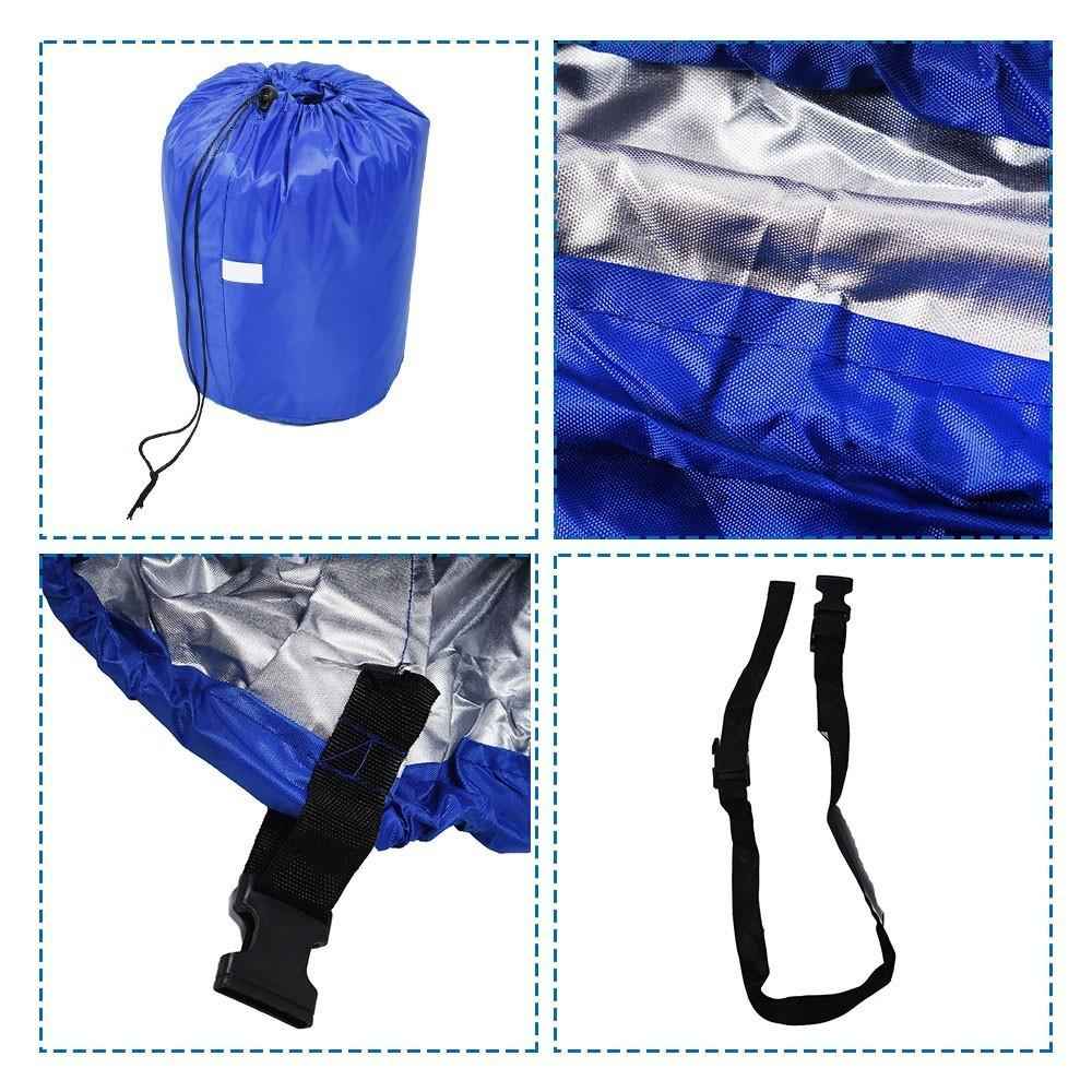 Boat Cover 17-19 Ft Waterproof Trailerable Fabric 210D V-hull Dark Heavy Duty