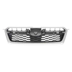 For Subaru Impreza 12 13-2016 Front Upper Bumper Grill Chrome/Black Mesh Grille