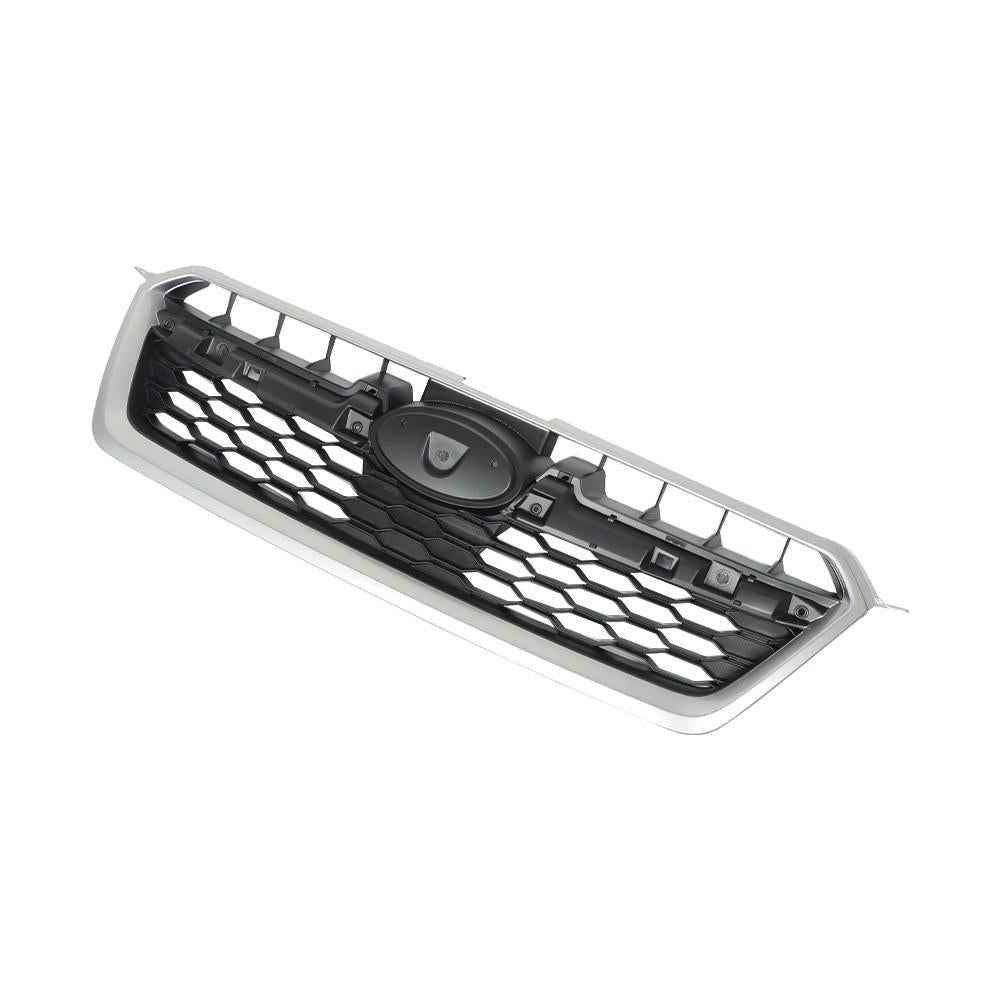 For Subaru Impreza 12 13-2016 Front Upper Bumper Grill Chrome/Black Mesh Grille