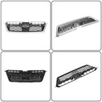 For Subaru Impreza 12 13-2016 Front Upper Bumper Grill Chrome/Black Mesh Grille