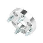 2�� 1" For Golf Cart Silver Wheel Spacers 4��4 Bolt Pattern/62mm Bore 1/2��20 Studs