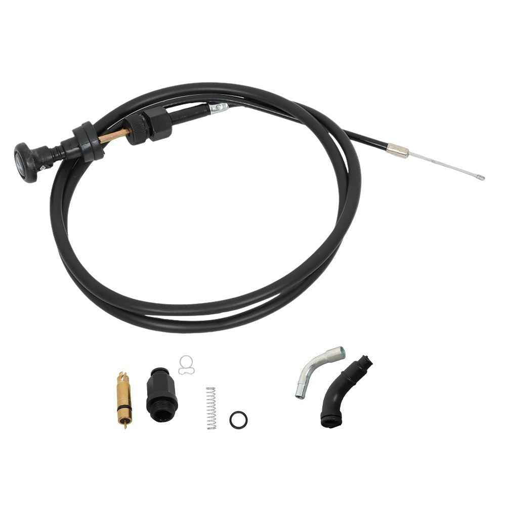 New Choke Cable & Starter Valve Plunger Kit For Honda Rancher 350 TRX350 FE