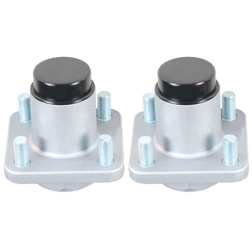 2pcs Gas & Electric Front Wheel Hub Assembly For EZGO RXV 2008-up Golf Cart