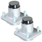 2pcs Gas & Electric Front Wheel Hub Assembly For EZGO RXV 2008-up Golf Cart