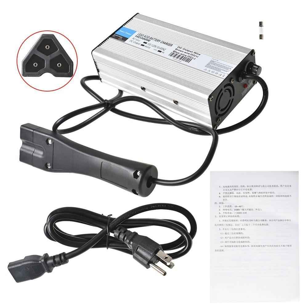 Golf Cart Battery Charger 48 Volt For EZGO RXV Style Plug 617615