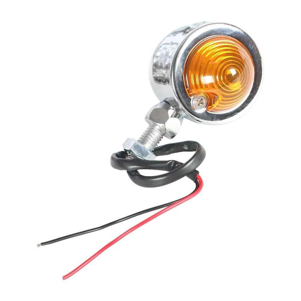 Driving Spot Fog Light Bar W/ Bracket Turn Signal Fit For Honda Motorcycle US
