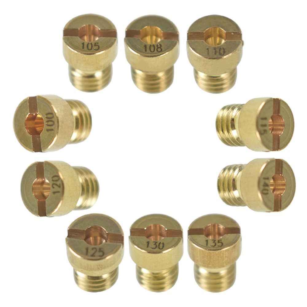 10pcs Carburetor Main Jet Kit For PWK OKO CVK 100 105 108 110 115������140