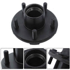 2 Sets 5 Lug Idler Trailer Hub Kits 5 on 4.5" For 2000 lbs Axle 1-1/16" bearings