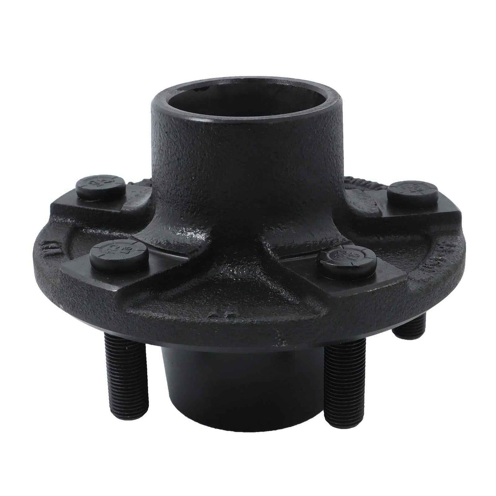 2 Sets 5 Lug Idler Trailer Hub Kits 5 on 4.5" For 2000 lbs Axle 1-1/16" bearings