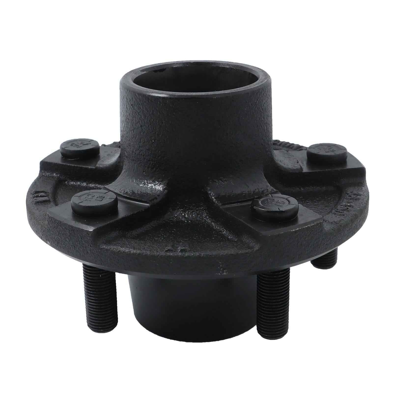 2 Sets 5 Lug Idler Trailer Hub Kits 5 on 4.5" For 2000 lbs Axle 1-1/16" bearings