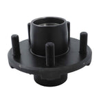 2 Sets 5 Lug Idler Trailer Hub Kits 5 on 4.5" For 2000 lbs Axle 1-1/16" bearings