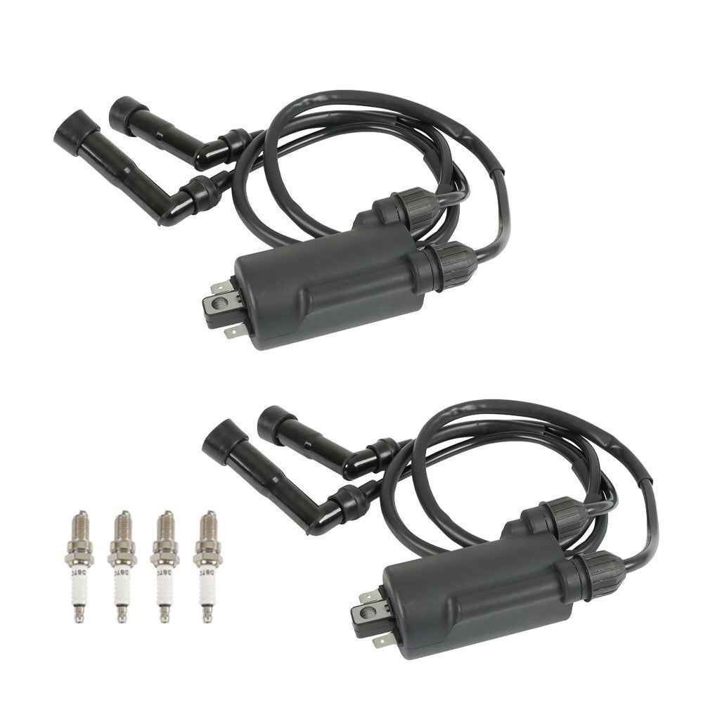 Ignition Coil & Plug W/ Cap For Honda Goldwing 1200 GL1200 1100 GL1100