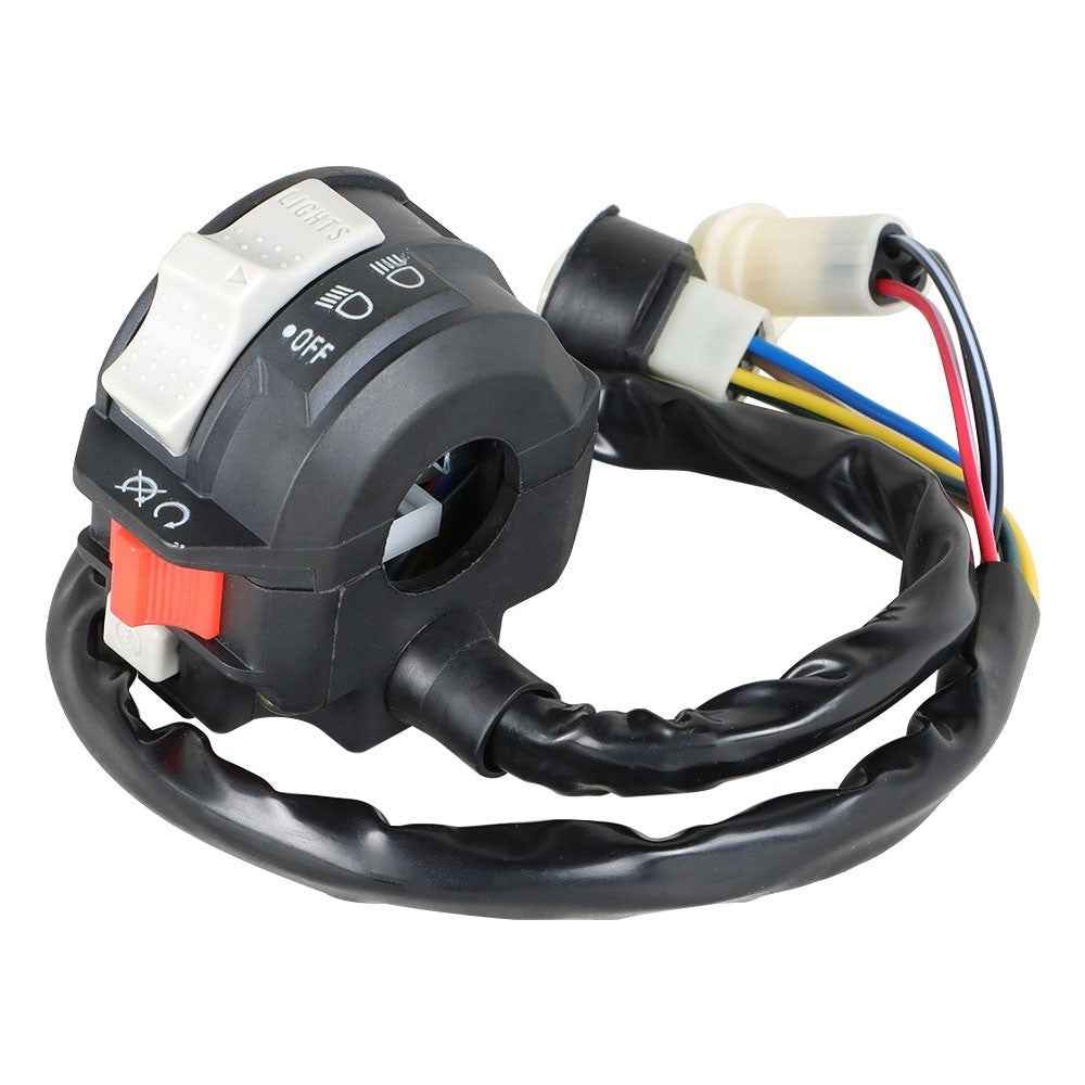 For Yamaha Moto 4 Warrior 350 YFM250 350 Left Handlebar Kill Light Switch