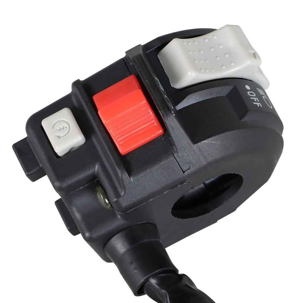 For Yamaha Moto 4 Warrior 350 YFM250 350 Left Handlebar Kill Light Switch