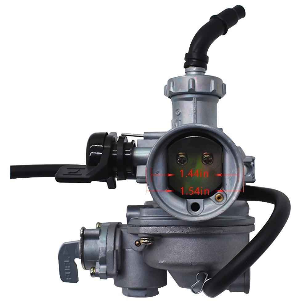 Carb Carburetor & Throttle Cable Fit For Honda ATV 90 110 125 TRX125