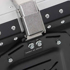 Rear Top Case Luggage Tour Tail Tool Box Lock 55L Motorcycle Aluminum Trunk
