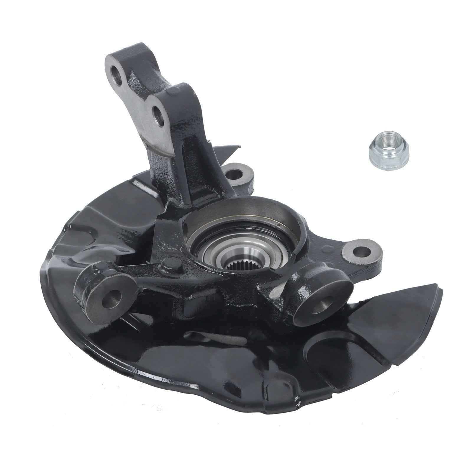 Front Driver Side Steering Knuckle & Wheel Hub Bearing For Toyota Corolla 03-05
