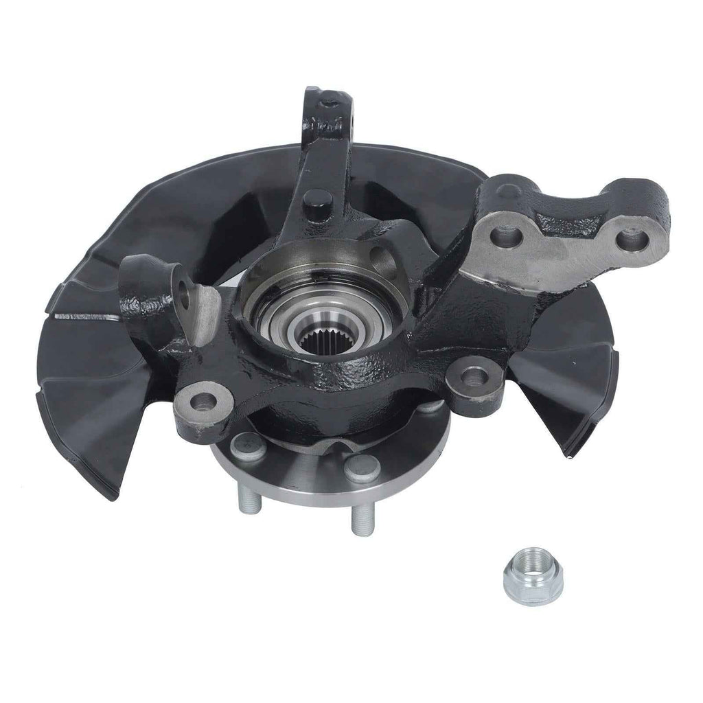 Front Driver Side Steering Knuckle & Wheel Hub Bearing For Toyota Corolla 03-05