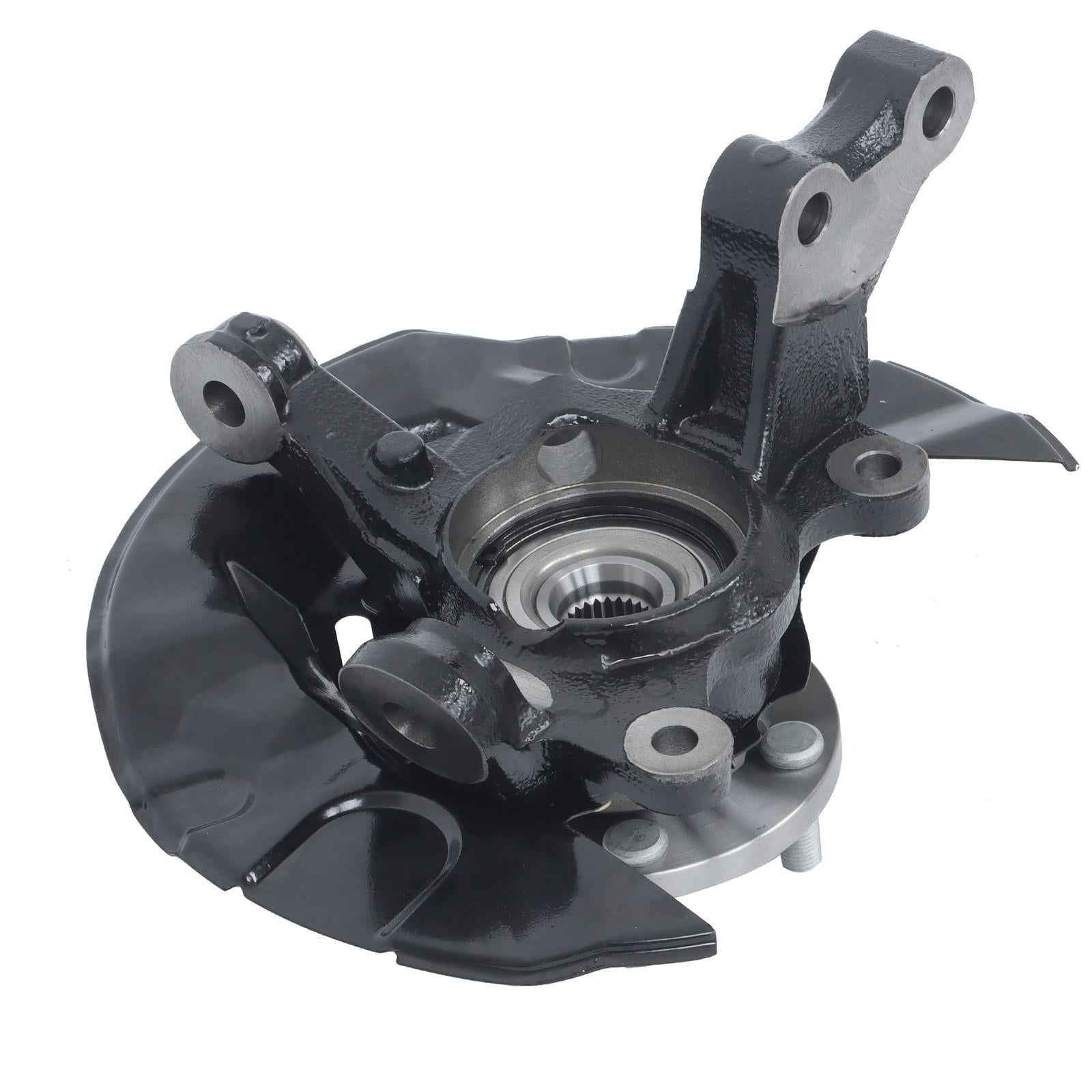 Front Driver Side Steering Knuckle & Wheel Hub Bearing For Toyota Corolla 03-05