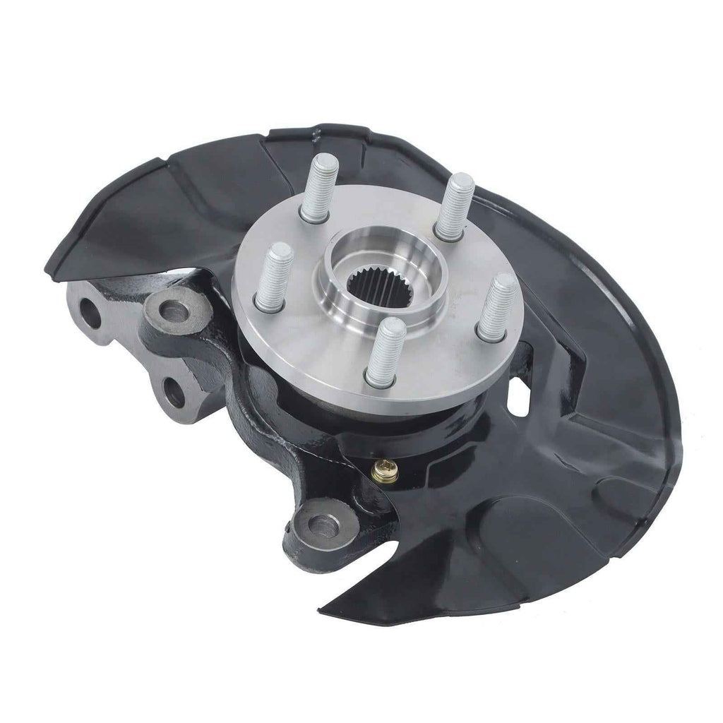 Front Driver Side Steering Knuckle & Wheel Hub Bearing For Toyota Corolla 03-05