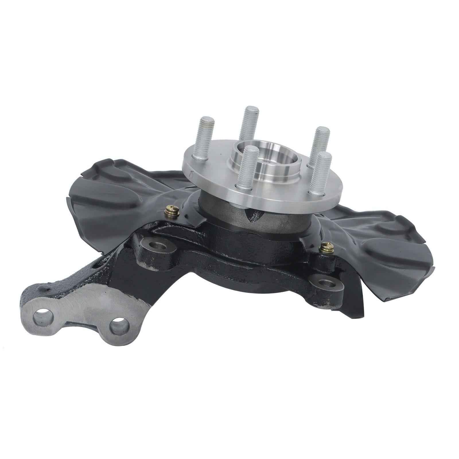 Front Driver Side Steering Knuckle & Wheel Hub Bearing For Toyota Corolla 03-05
