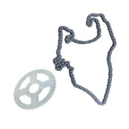 T8F 54T Rear Drive Chain With Chain Sprocket For Mini Bike ATV Quad Go Kart