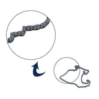 T8F 54T Rear Drive Chain With Chain Sprocket For Mini Bike ATV Quad Go Kart