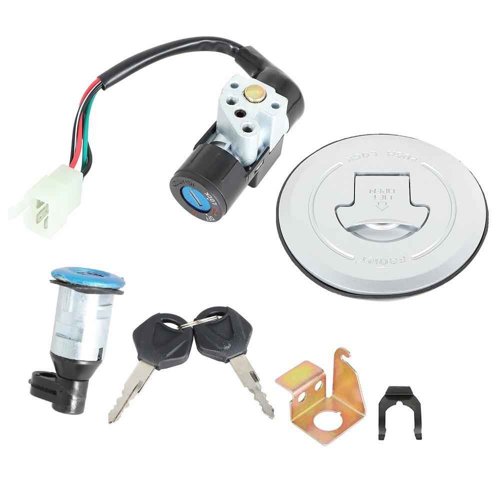 Fuel Gas Cap For Honda 2014-2015 Grom 125 MSX125 Ignition Switch Seat Lock Key