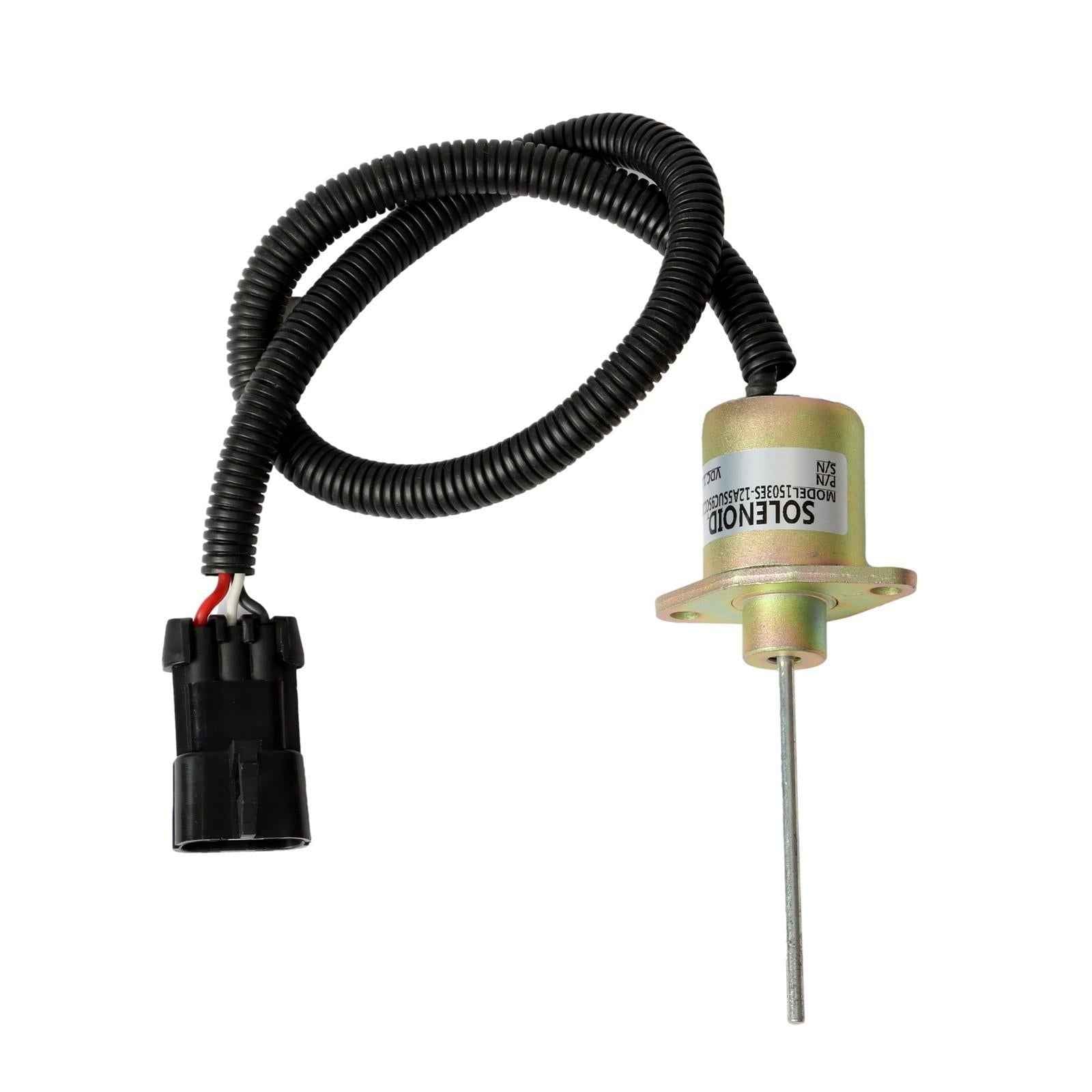 Engine Fuel Shutoff Solenoid 12V SA-5019-12 1503ES-12A5SUC9SCC28 Stop Solenoid