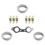 Exhaust Pipe Donut Gasket Kit 2010-2012 For Polaris Ranger XP 800 4x4 EFI New