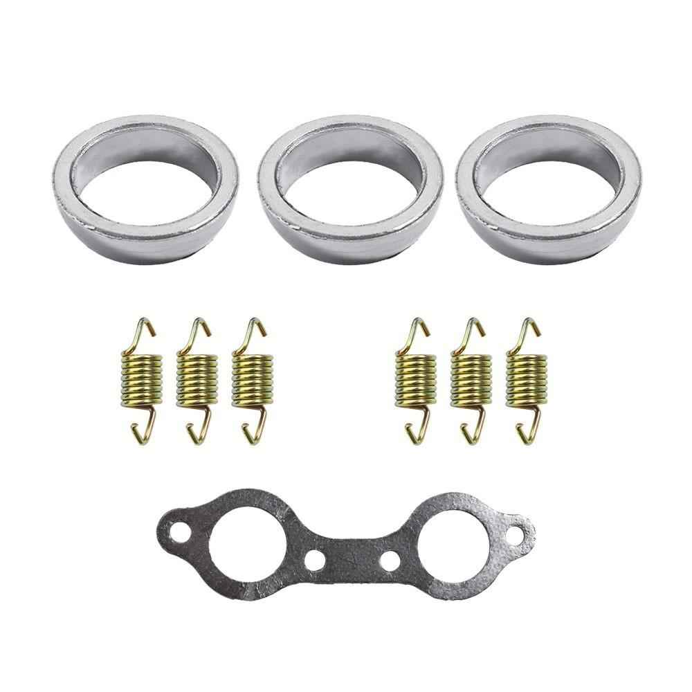 Exhaust Pipe Donut Gasket Kit 2010-2012 For Polaris Ranger XP 800 4x4 EFI New