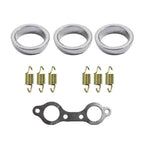 Exhaust Pipe Donut Gasket Kit 2010-2012 For Polaris Ranger XP 800 4x4 EFI New