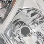 Halogen Headlights For 2012-2013-2014-15 Toyota Prius Chrome Housing Left+Right