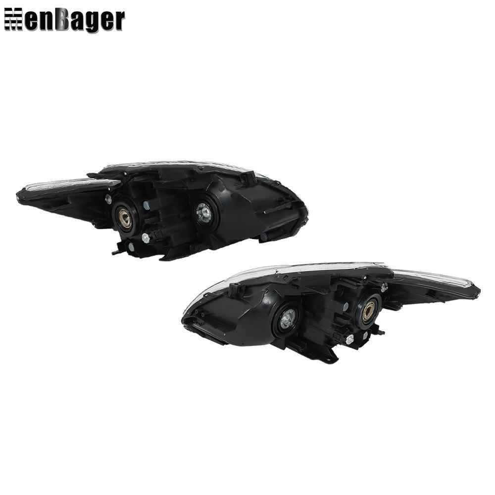 Halogen Headlights For 2012-2013-2014-15 Toyota Prius Chrome Housing Left+Right