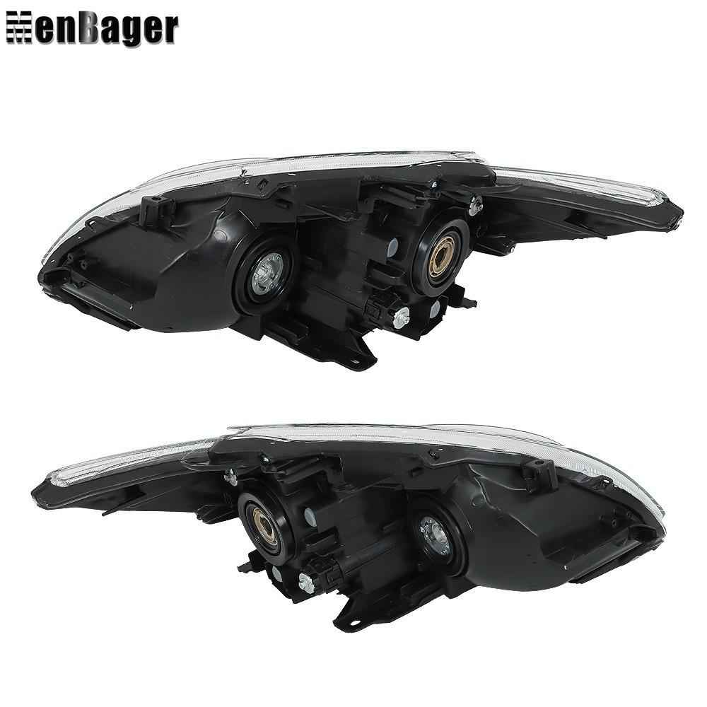 Halogen Headlights For 2012-2013-2014-15 Toyota Prius Chrome Housing Left+Right